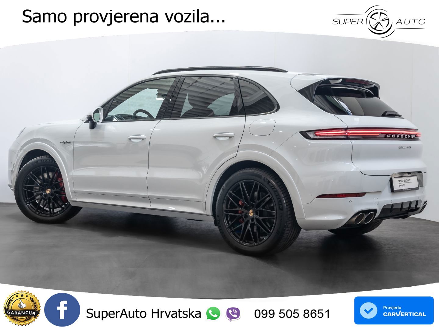 Porsche Cayenne S 3.0 V6 (519 KS) E-Hybrid Tiptronic S