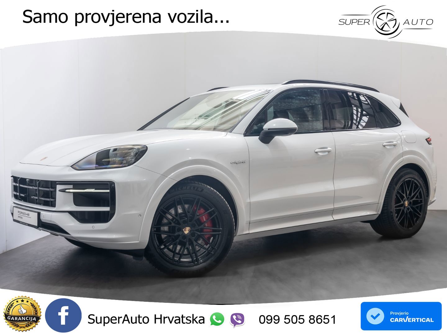 Porsche Cayenne S 3.0 V6 (519 KS) E-Hybrid Tiptronic S