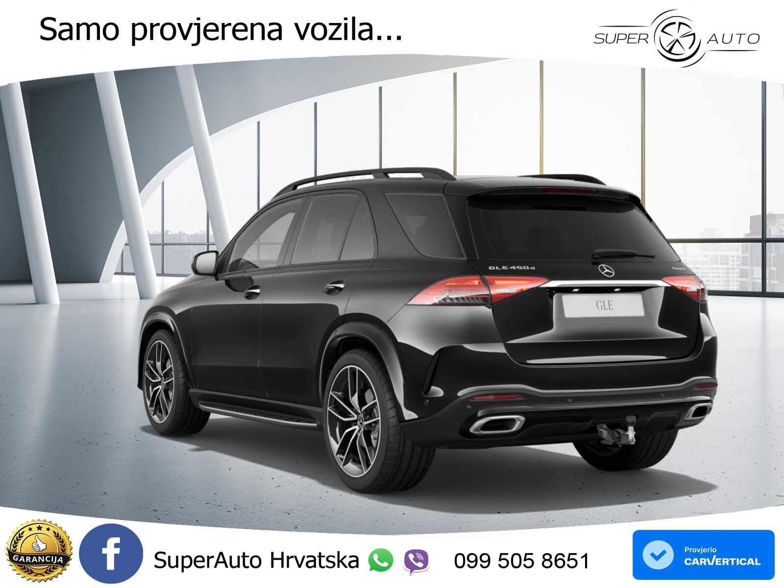Mercedes GLE 450d (367 KS) EQ Boost 4MATIC 9G-TRONIC AMG LED+GR SJED+ACC
