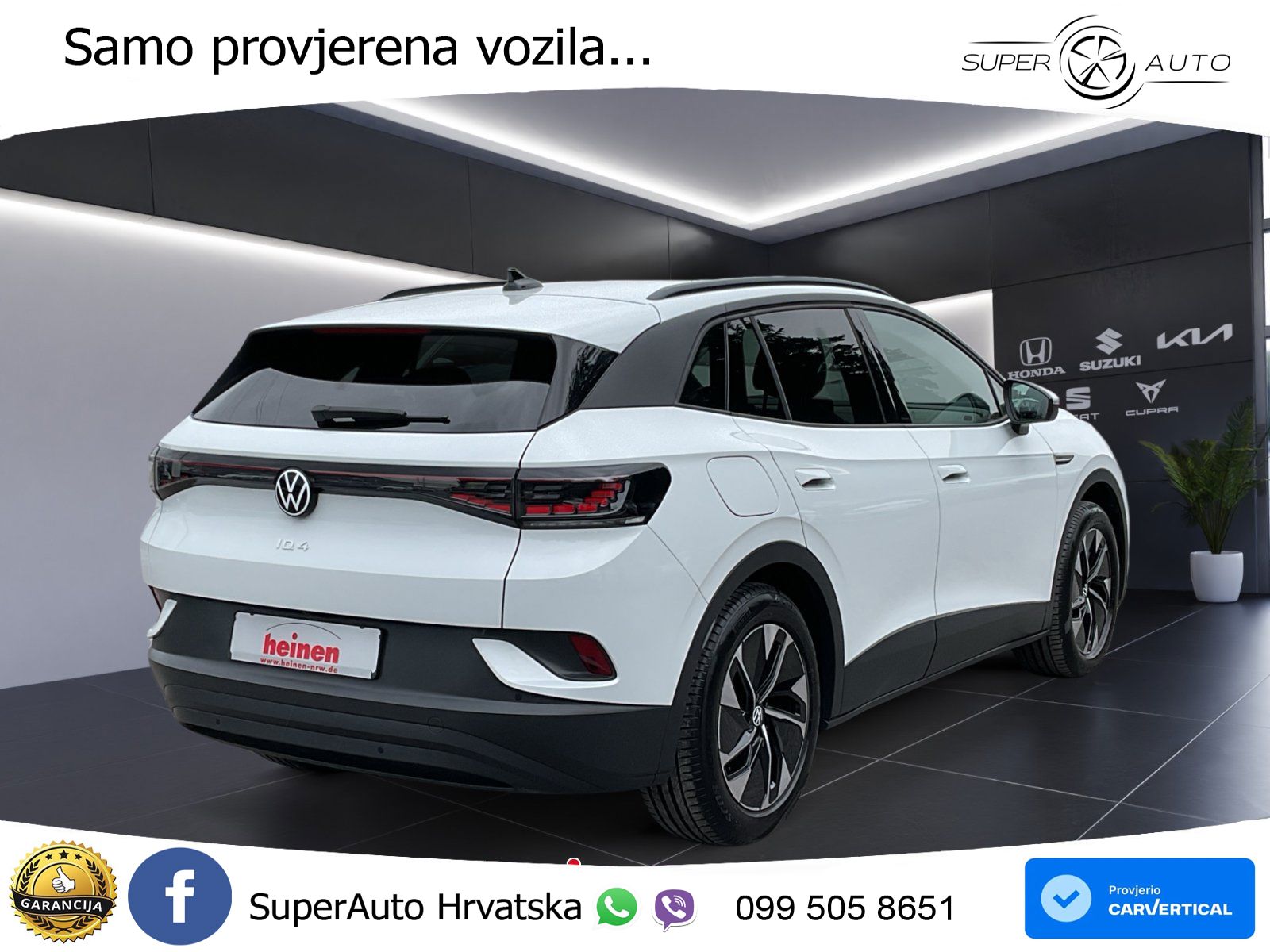 Volkswagen ID.4 Pro Performance 82 kWh (204 KS)