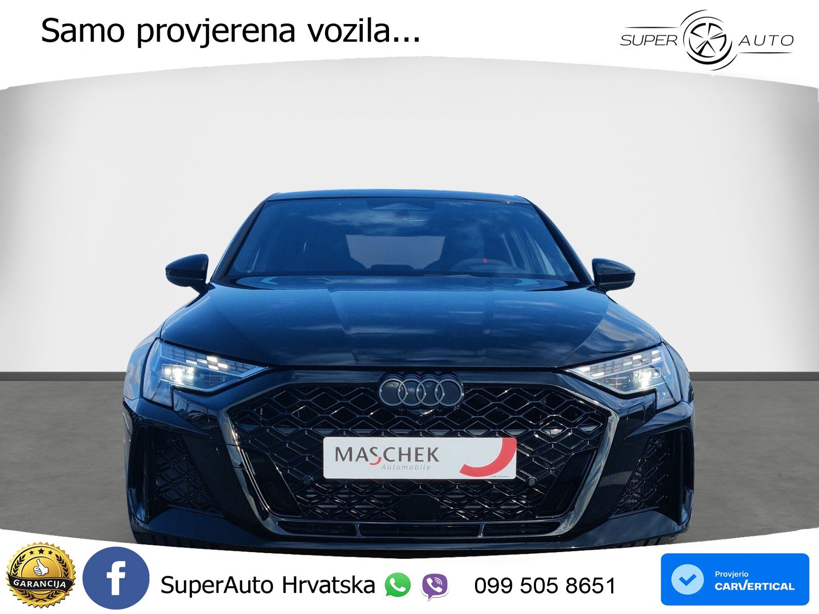 Audi RS3 Sedan 2.5 TFSI (400 KS) quattro S tronic LED+GR SJED+ACC