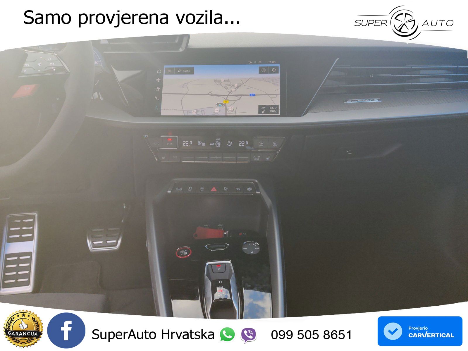 Audi RS3 Sedan 2.5 TFSI (400 KS) quattro S tronic LED+GR SJED+ACC