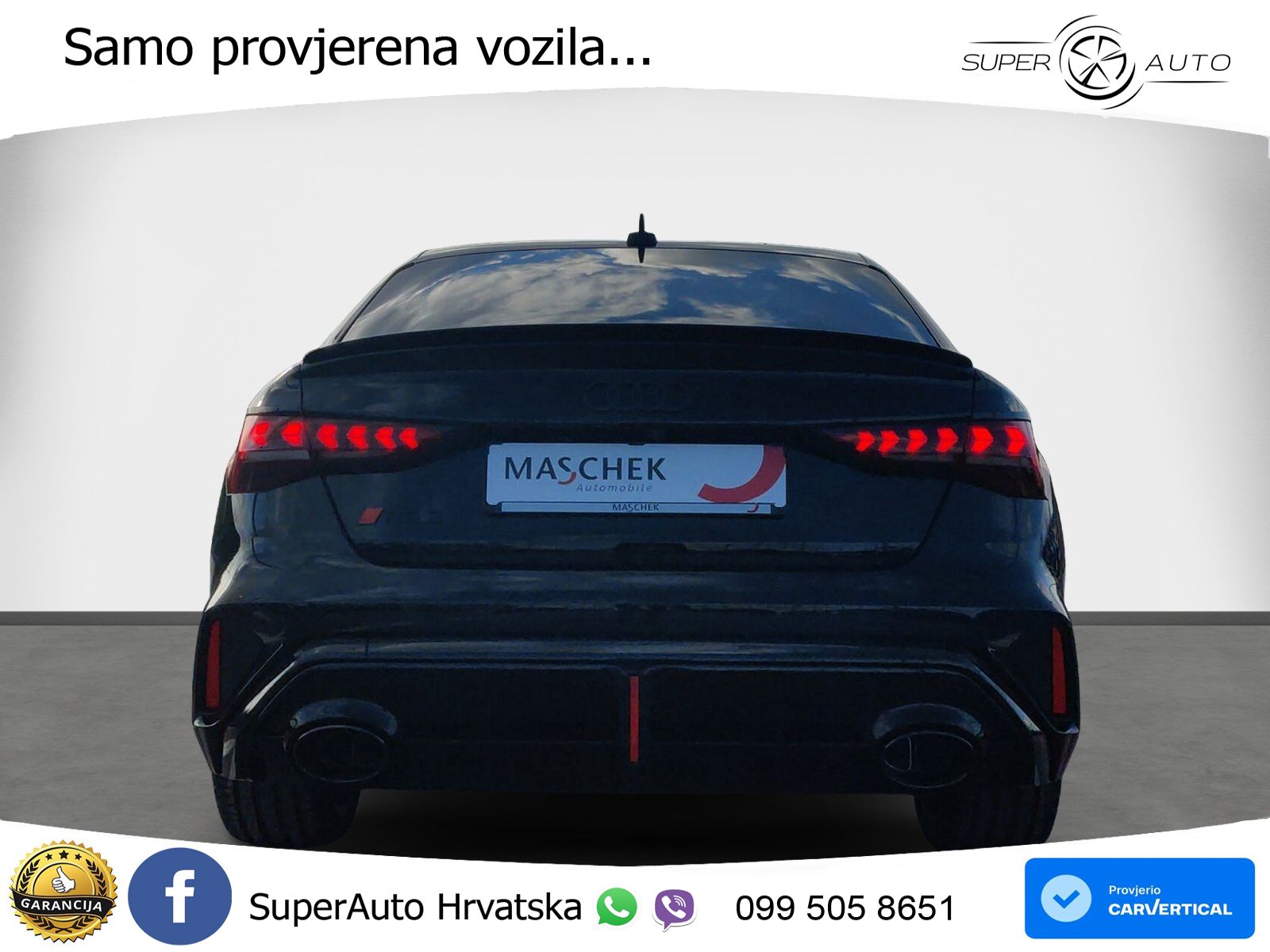 Audi RS3 Sedan 2.5 TFSI (400 KS) quattro S tronic LED+GR SJED+ACC