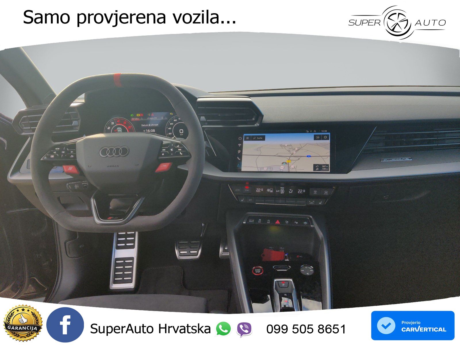 Audi RS3 Sedan 2.5 TFSI (400 KS) quattro S tronic LED+GR SJED+ACC