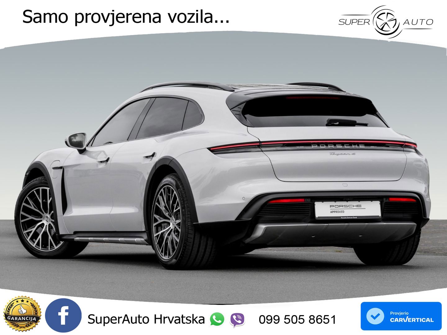 Porsche Taycan Cross Turismo 4 105 kWh (435 KS)