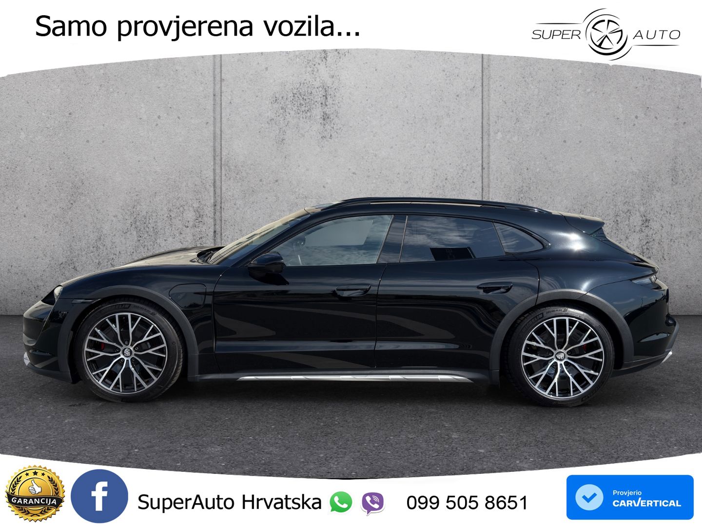 Porsche Taycan Cross Turismo 4S 93.4 kWh (571 KS)