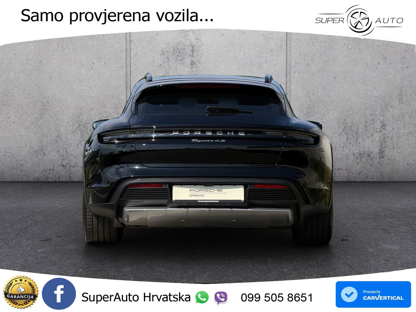Porsche Taycan Cross Turismo 4S 93.4 kWh (571 KS)