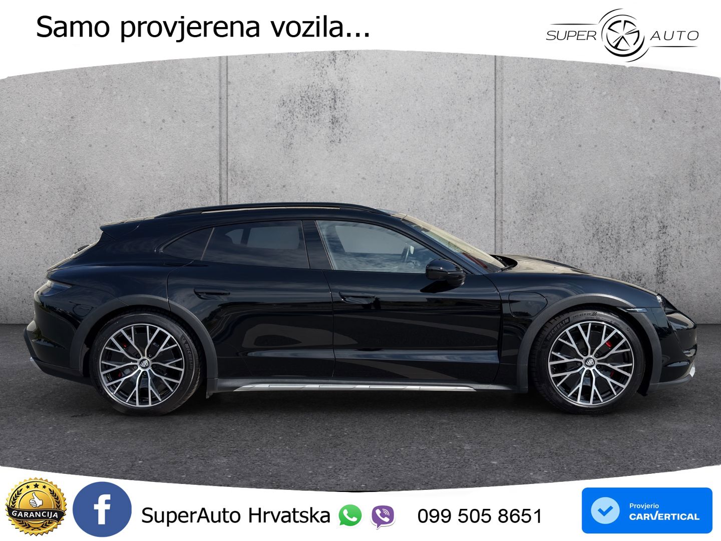 Porsche Taycan Cross Turismo 4S 93.4 kWh (571 KS)