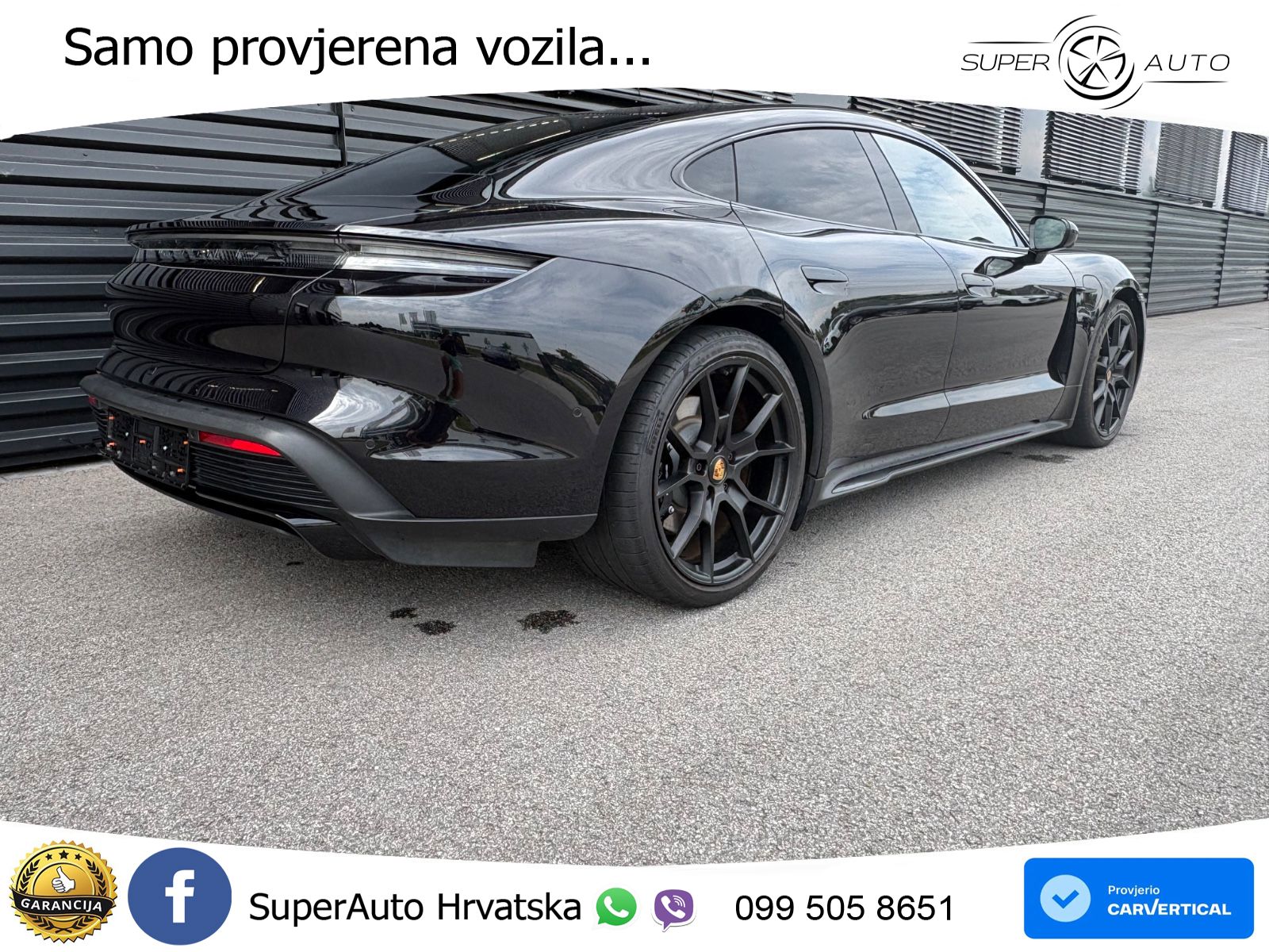 Porsche Taycan GTS Performance Plus 93.4 kWh (598 KS)