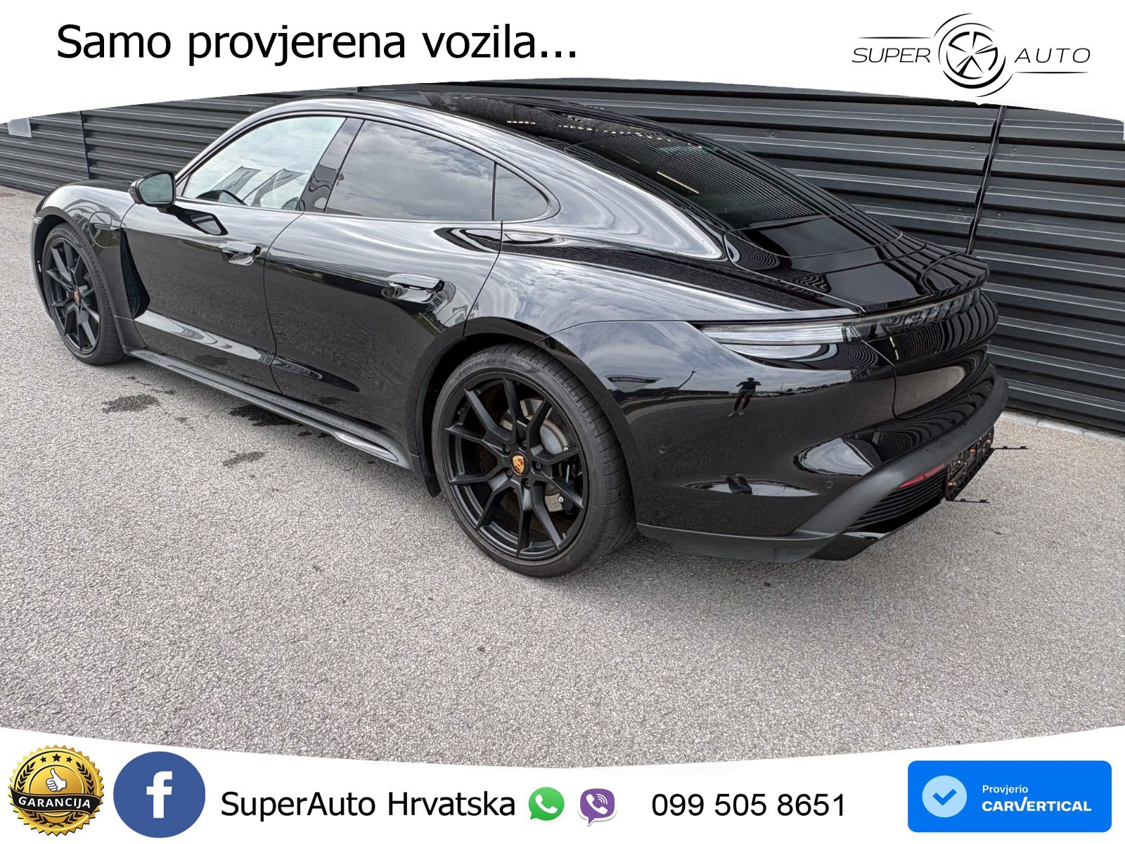 Porsche Taycan GTS Performance Plus 93.4 kWh (598 KS)