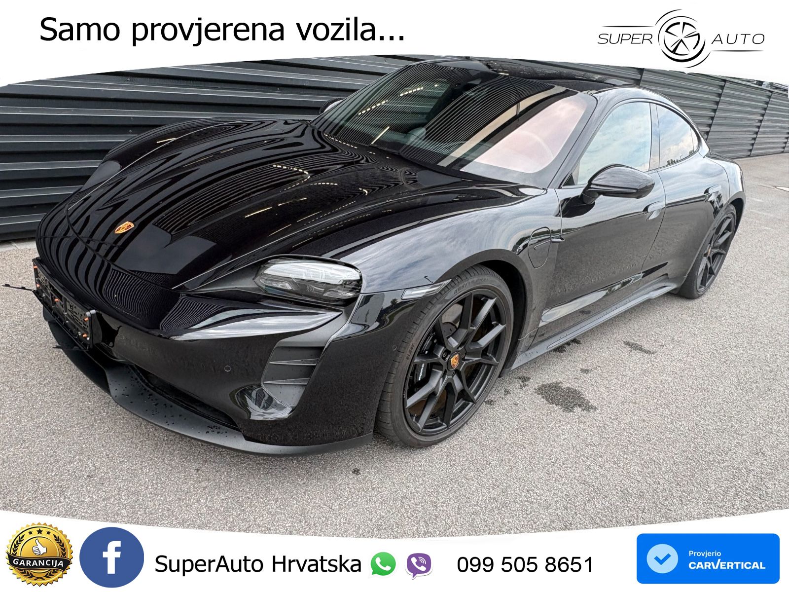 Porsche Taycan GTS Performance Plus 93.4 kWh (598 KS)
