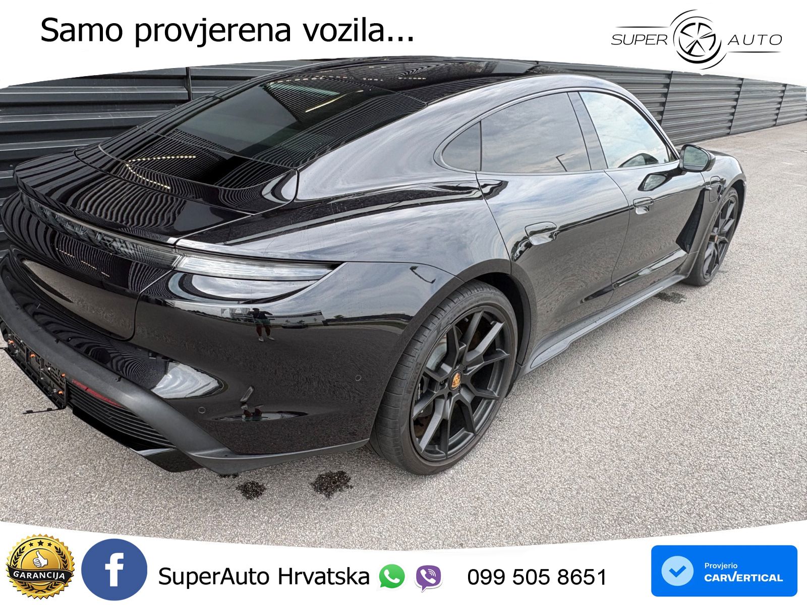 Porsche Taycan GTS Performance Plus 93.4 kWh (598 KS)
