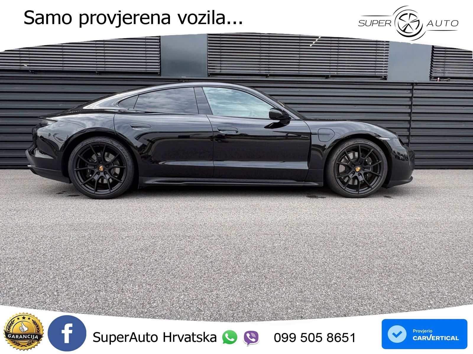 Porsche Taycan GTS Performance Plus 93.4 kWh (598 KS)