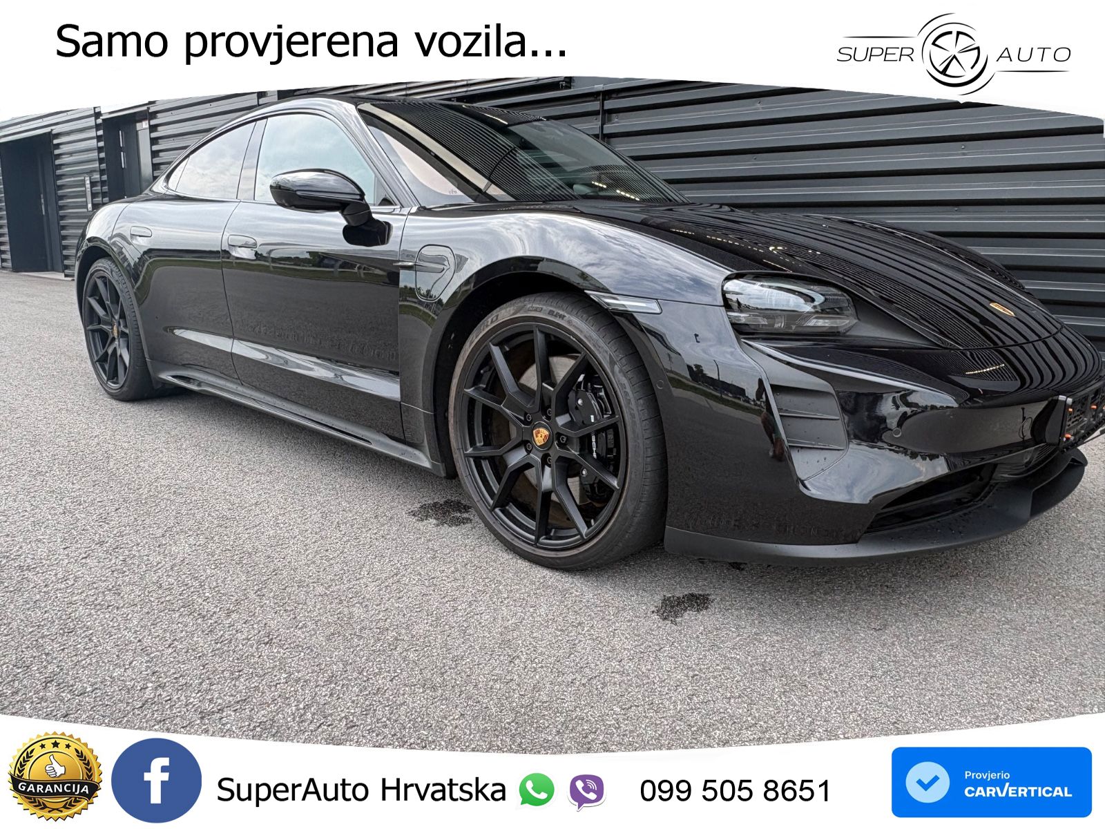 Porsche Taycan GTS Performance Plus 93.4 kWh (598 KS)