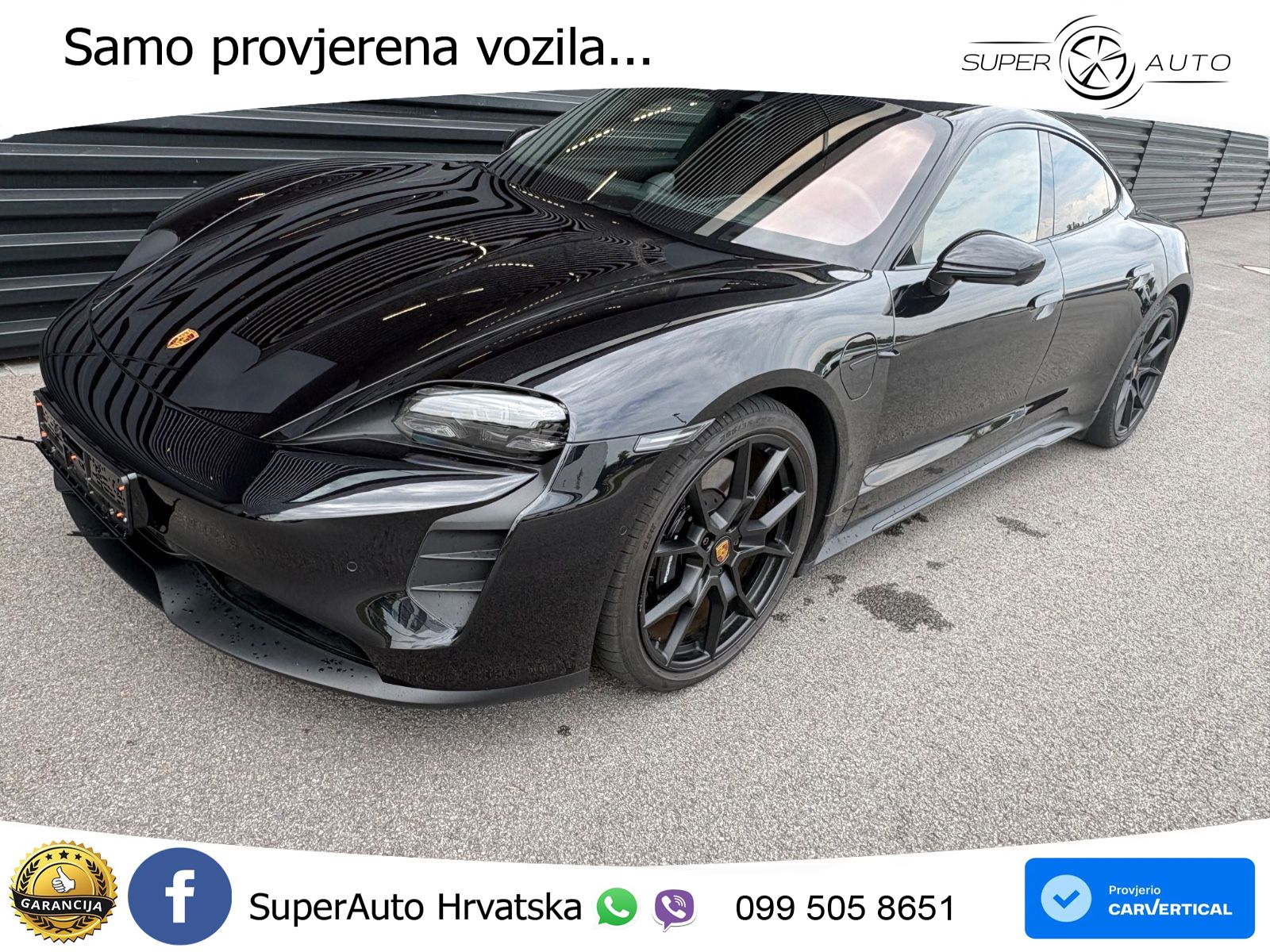 Porsche Taycan GTS Performance Plus 93.4 kWh (598 KS)