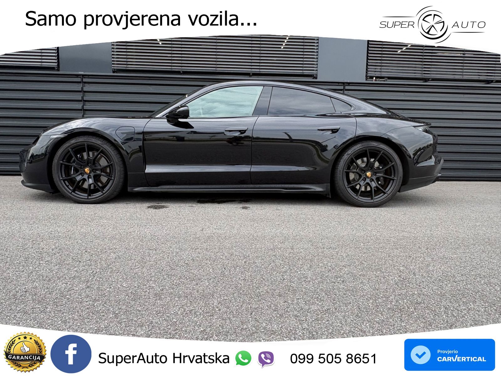 Porsche Taycan GTS Performance Plus 93.4 kWh (598 KS)