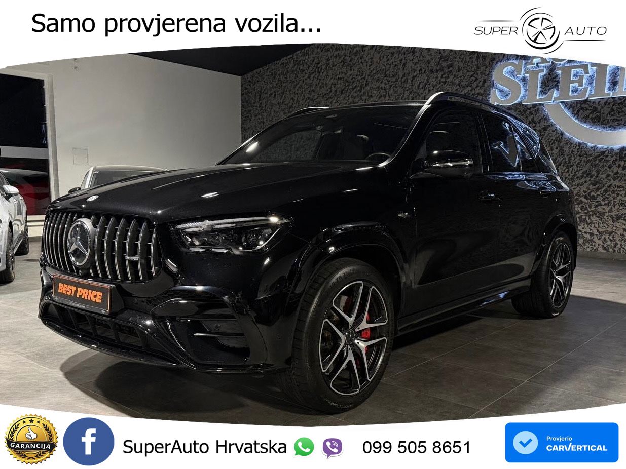 Mercedes AMG GLE 53 (435 KS) EQ Boost 4MATIC+ AMG SPEEDSHIFT TCT 9G LED+GR SJED+ACC