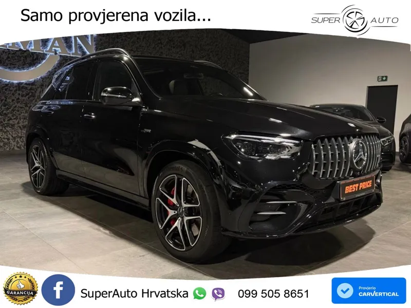 Mercedes AMG GLE 53 (435 KS) EQ Boost 4MATIC+ AMG SPEEDSHIFT TCT 9G LED+GR SJED+ACC