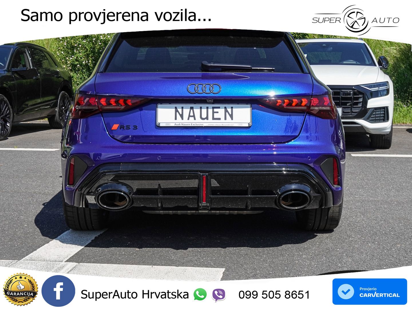 Audi RS3 Sedan 2.5 TFSI (400 KS) quattro S tronic LED+GR SJED+ACC