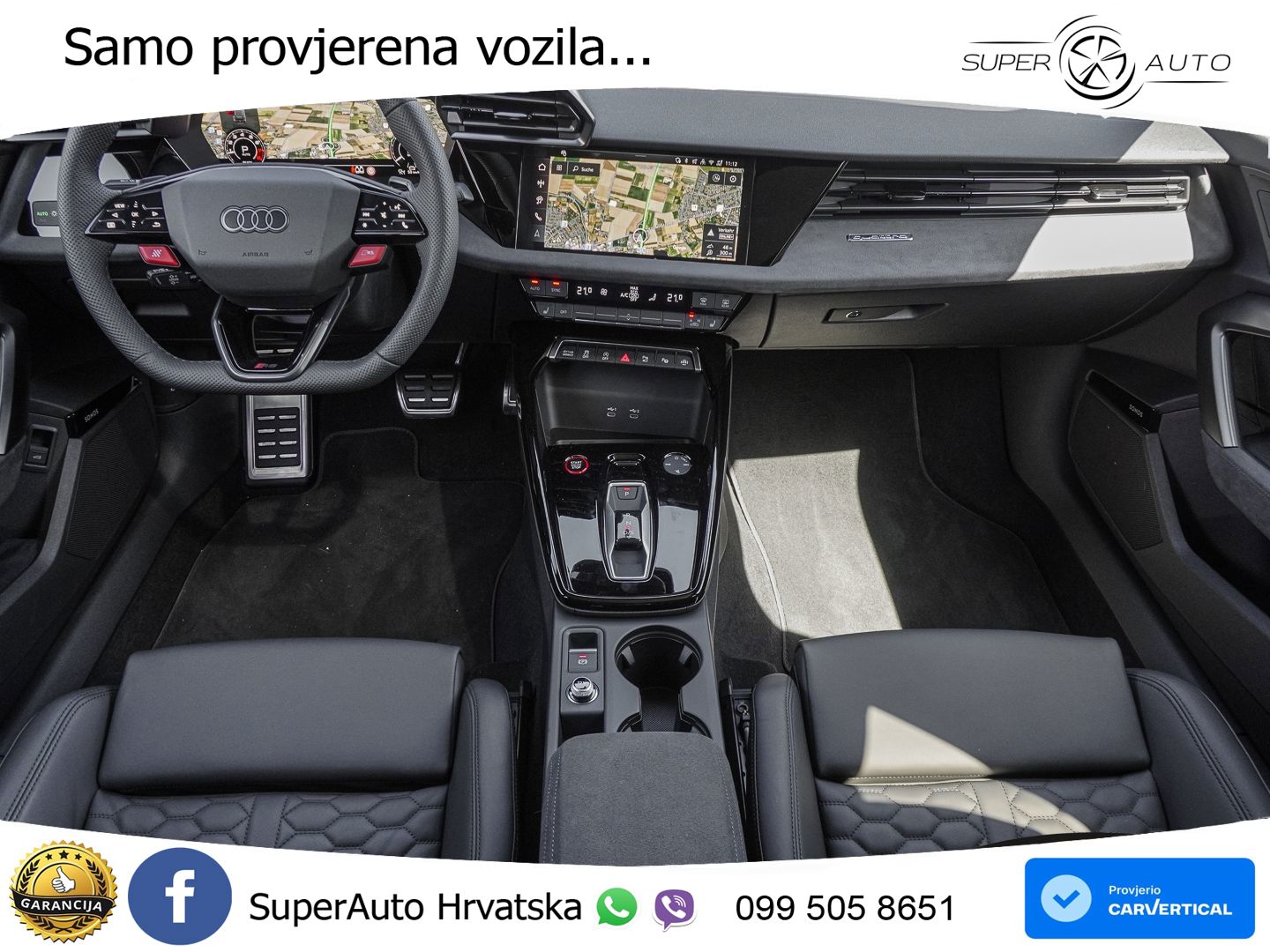 Audi RS3 Sedan 2.5 TFSI (400 KS) quattro S tronic LED+GR SJED+ACC