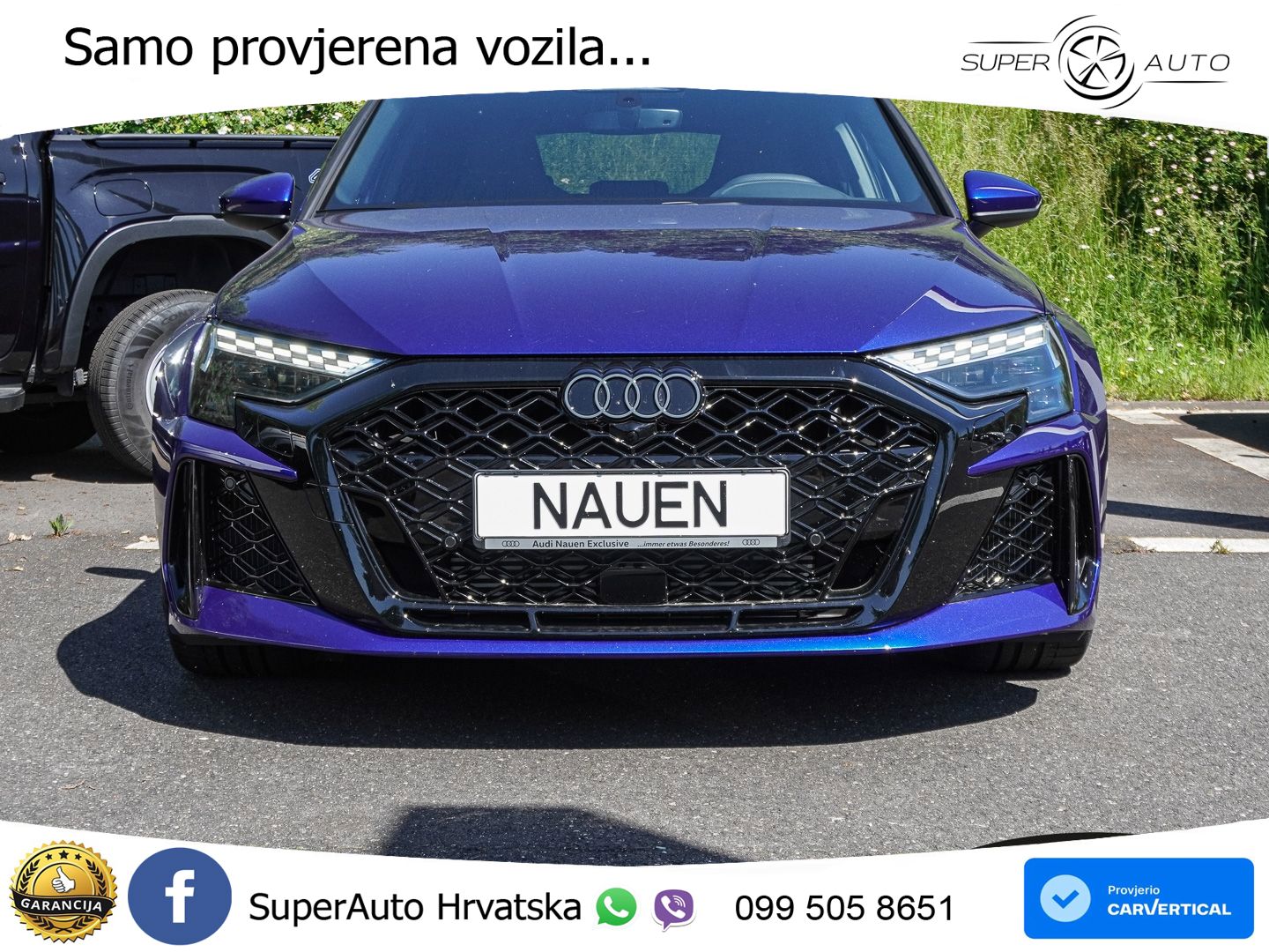 Audi RS3 Sedan 2.5 TFSI (400 KS) quattro S tronic LED+GR SJED+ACC
