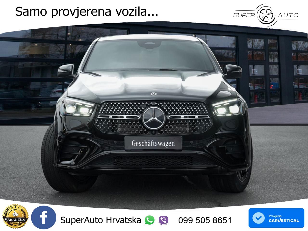 Mercedes GLE Coupe 300d (269 KS) EQ Boost 4MATIC 9G-TRONIC AMG LED+GR SJED+ACC