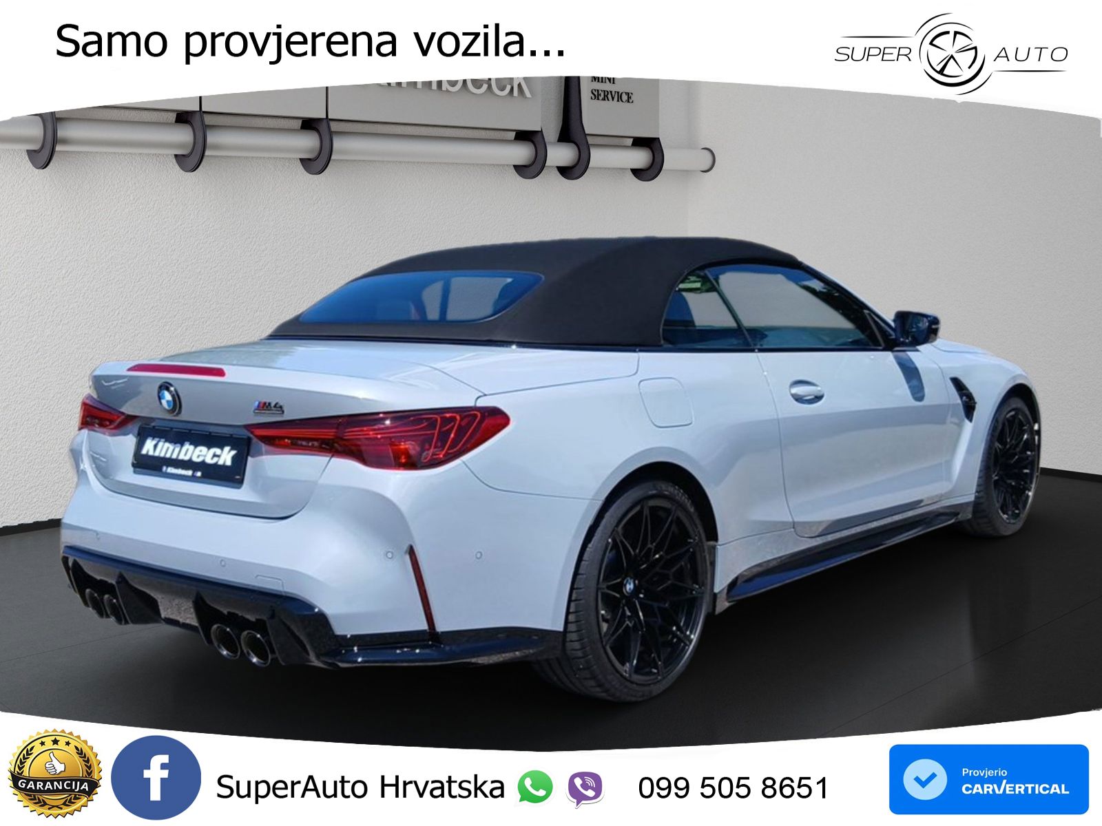 BMW M4 Convertible Competition 3.0 (530 KS) xDrive Steptronic LED+GR SJED+ACC