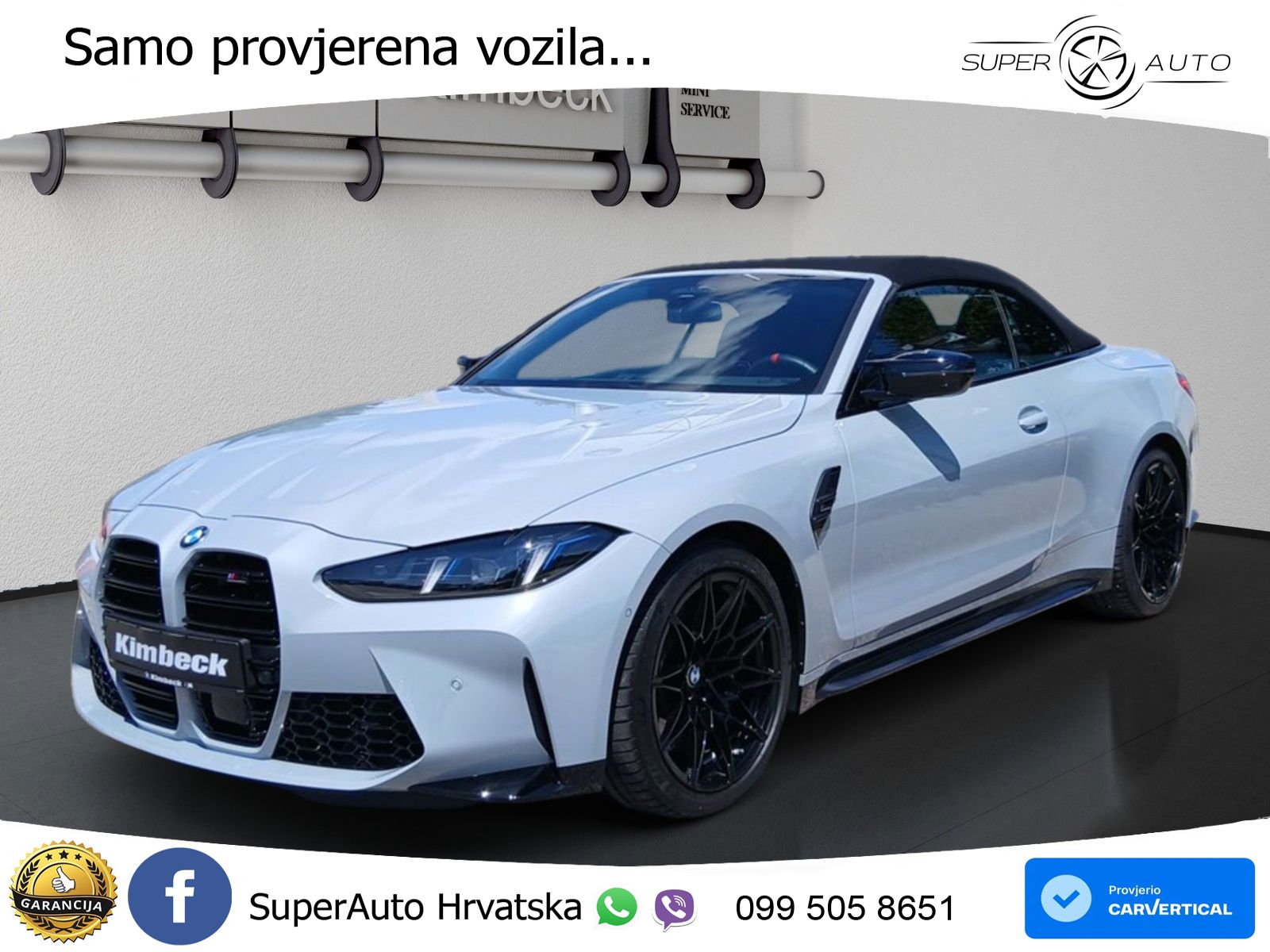 BMW M4 Convertible Competition 3.0 (530 KS) xDrive Steptronic LED+GR SJED+ACC