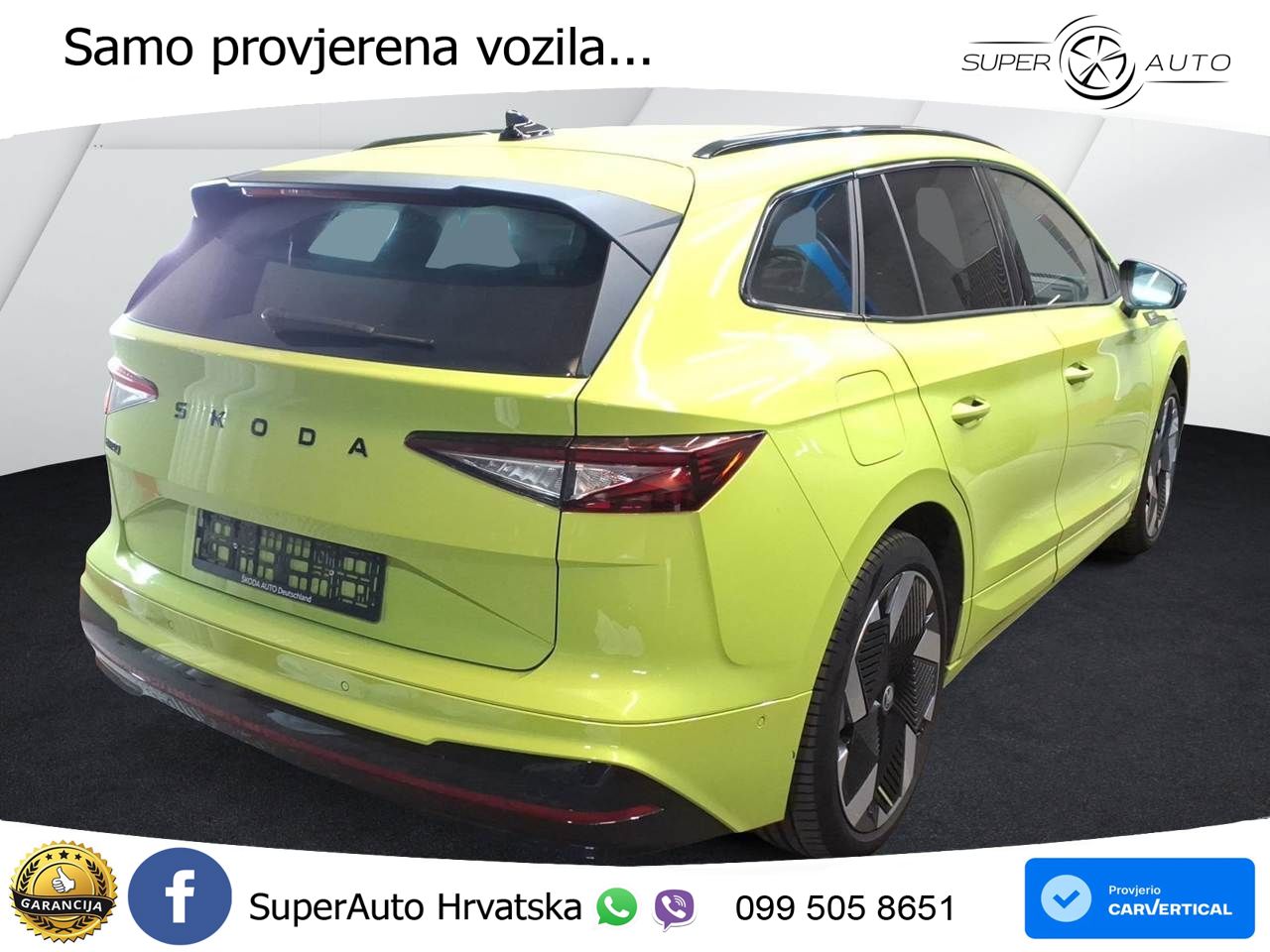 Škoda Enyaq RS 84 kWh (340 KS) AWD