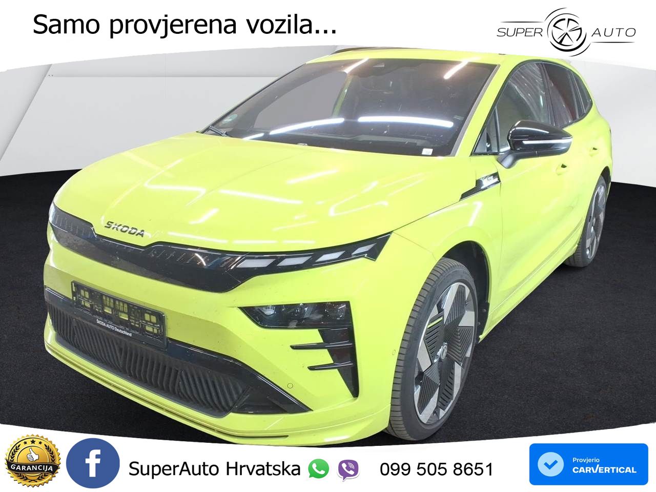 Škoda Enyaq RS 84 kWh (340 KS) AWD