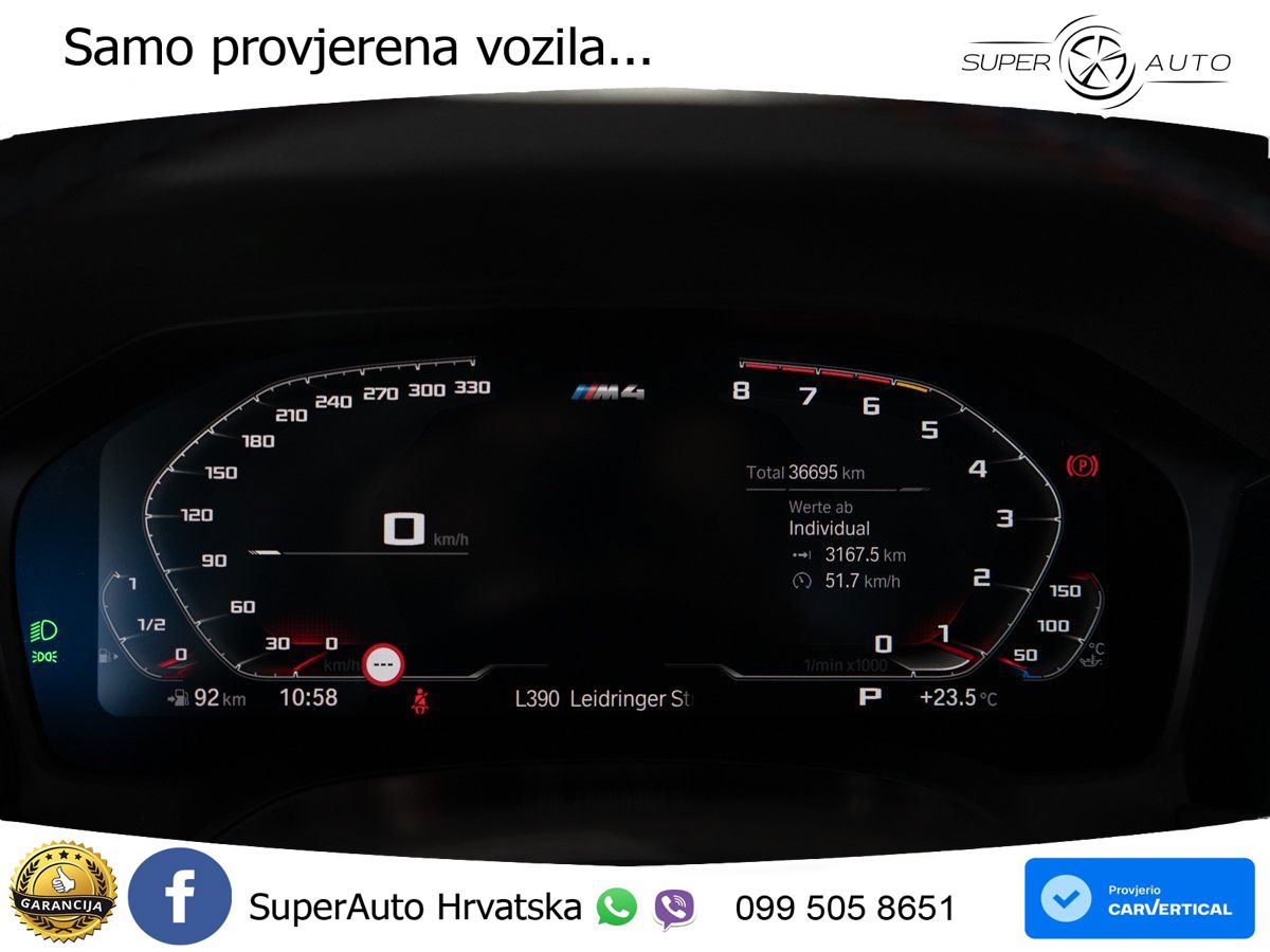 BMW M4 Convertible Competition 3.0 (510 KS) xDrive Steptronic