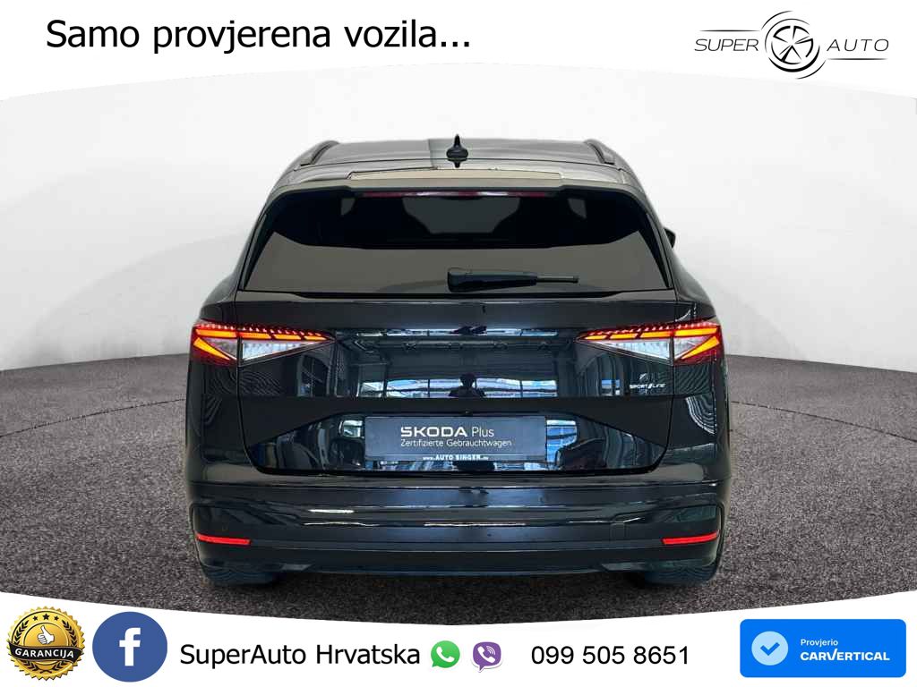 Škoda Enyaq 85 82 kWh (286 KS) SportLine LED+GR SJED+ACC