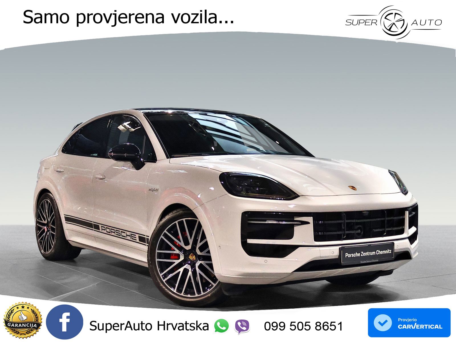 Porsche Cayenne Coupe S 3.0 V6 (519 KS) E-Hybrid Tiptronic S