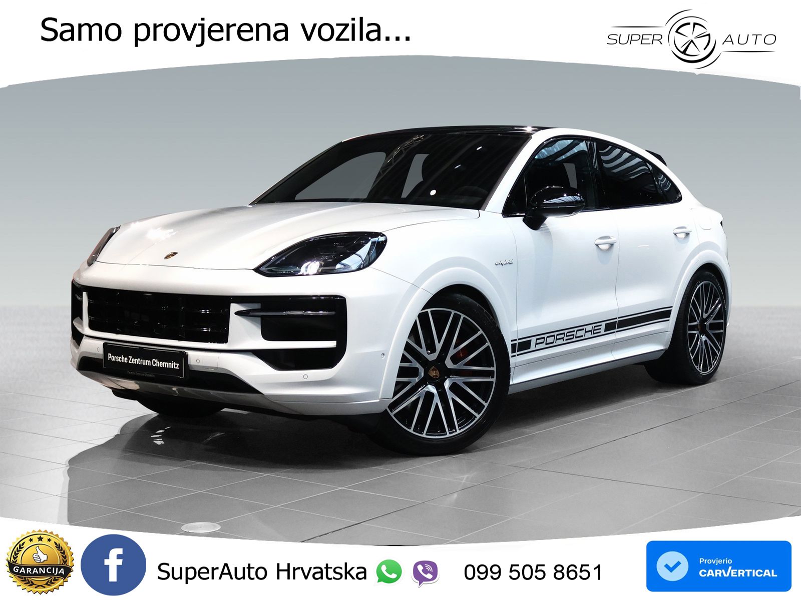 Porsche Cayenne Coupe S 3.0 V6 (519 KS) E-Hybrid Tiptronic S
