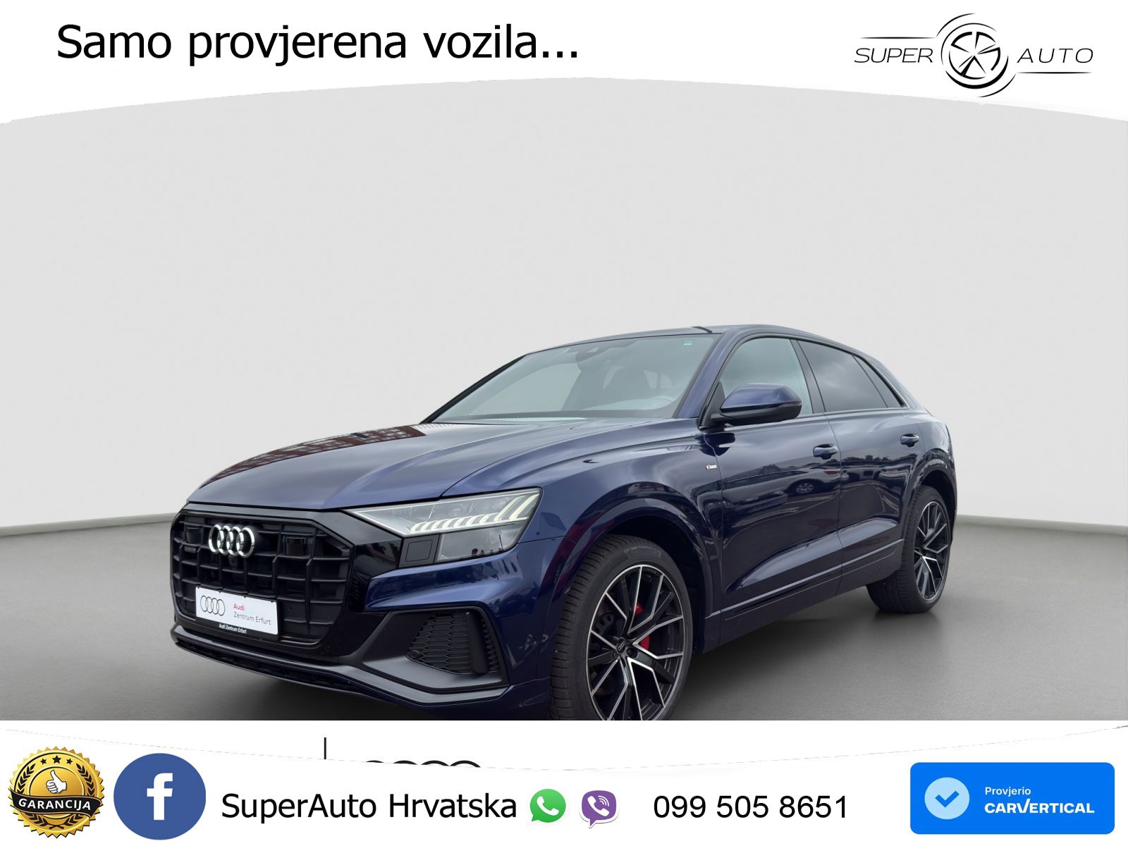 Audi Q8 50 TDI V6 (286 KS) quattro Tiptronic