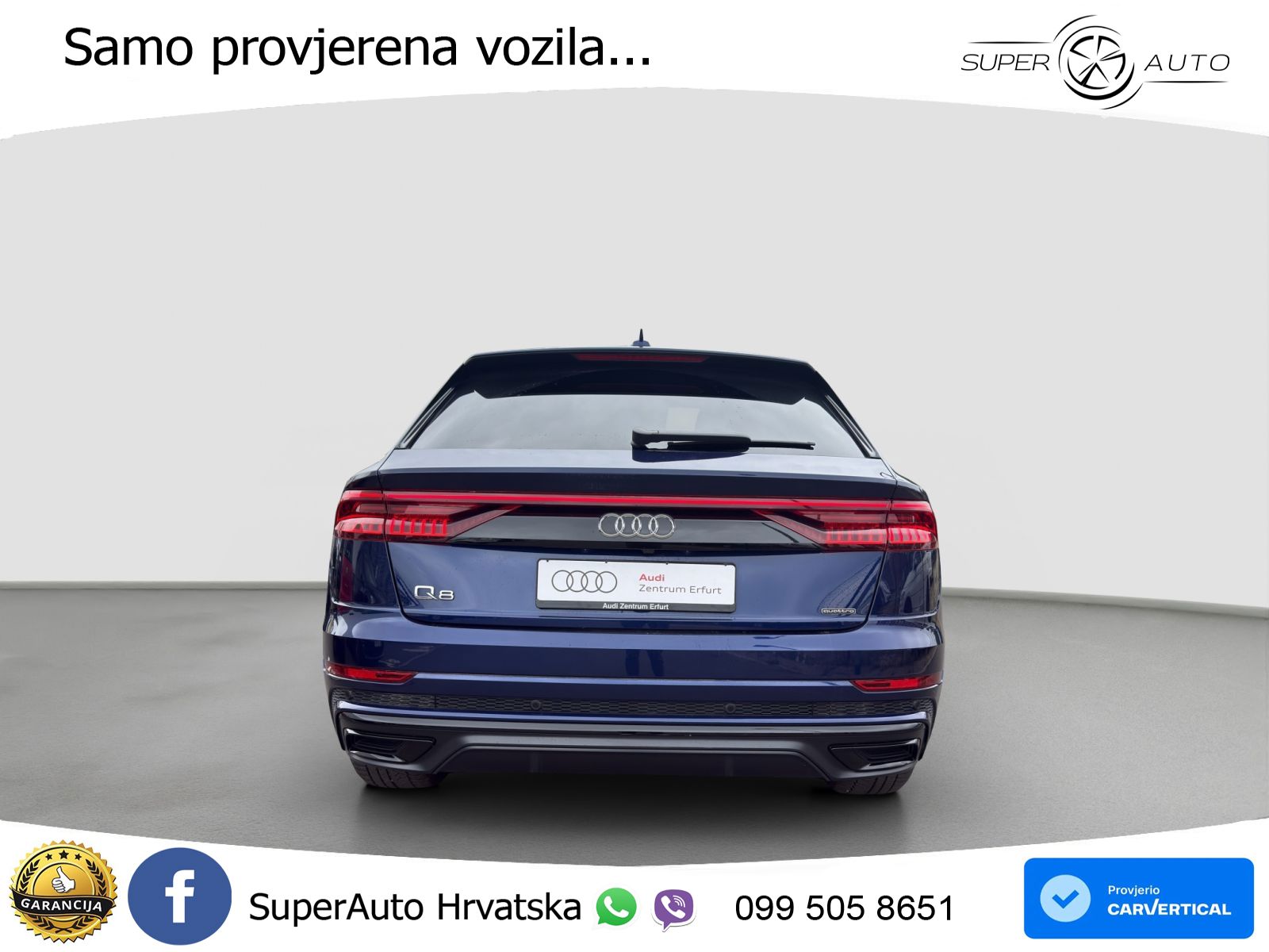 Audi Q8 50 TDI V6 (286 KS) quattro Tiptronic
