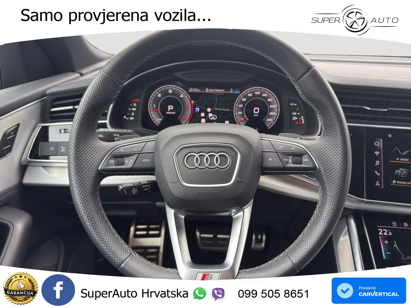 Audi Q8 50 TDI V6 (286 KS) quattro Tiptronic