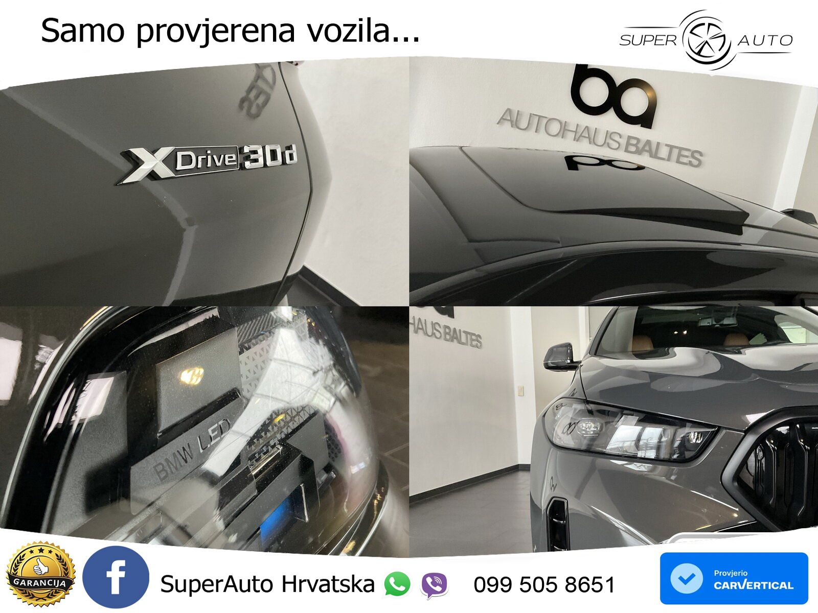 BMW X6 30d (298 KS) xDrive Steptronic M Sport LED+GR SJED+ACC