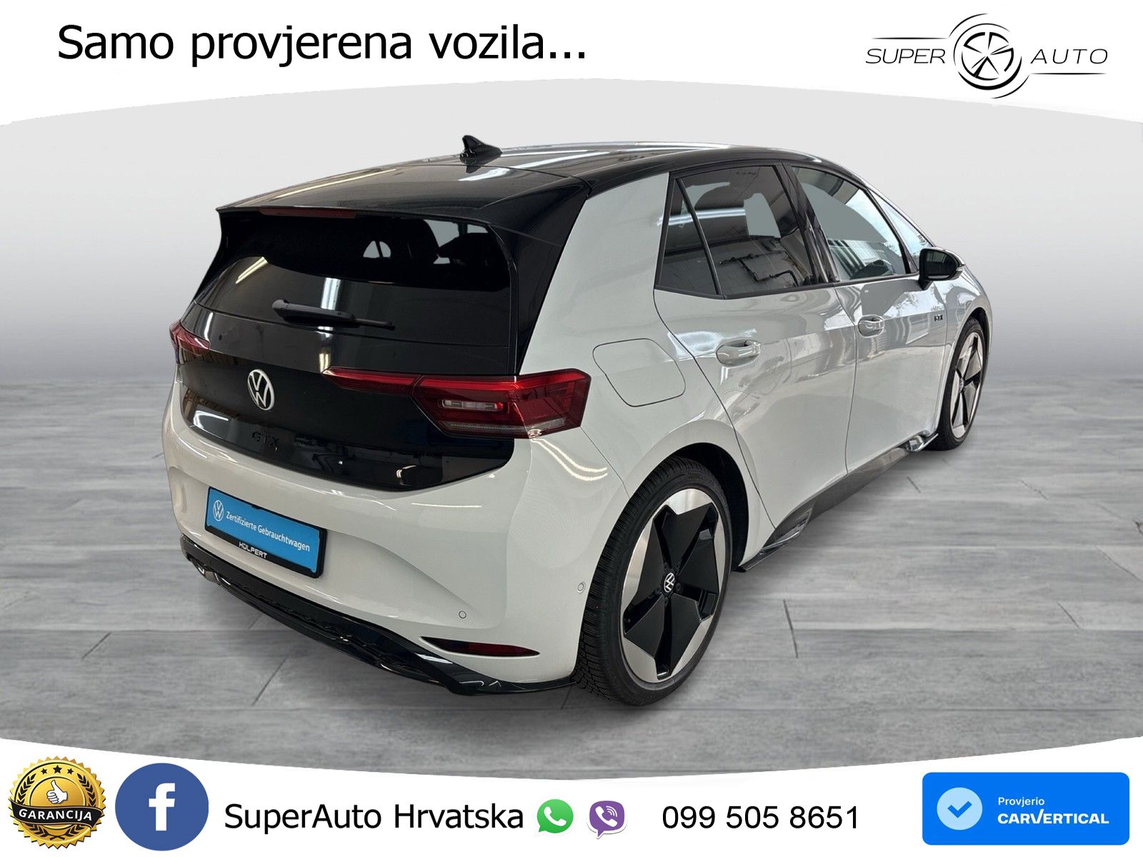 Volkswagen ID.3 GTX Performance 84 kWh (326 KS) LED+GR SJED+ACC
