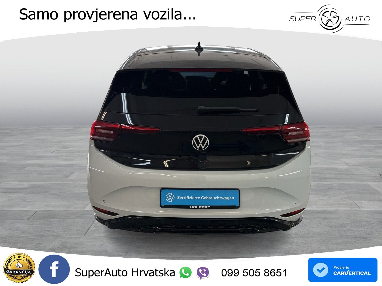 Volkswagen ID.3 GTX Performance 84 kWh (326 KS) LED+GR SJED+ACC