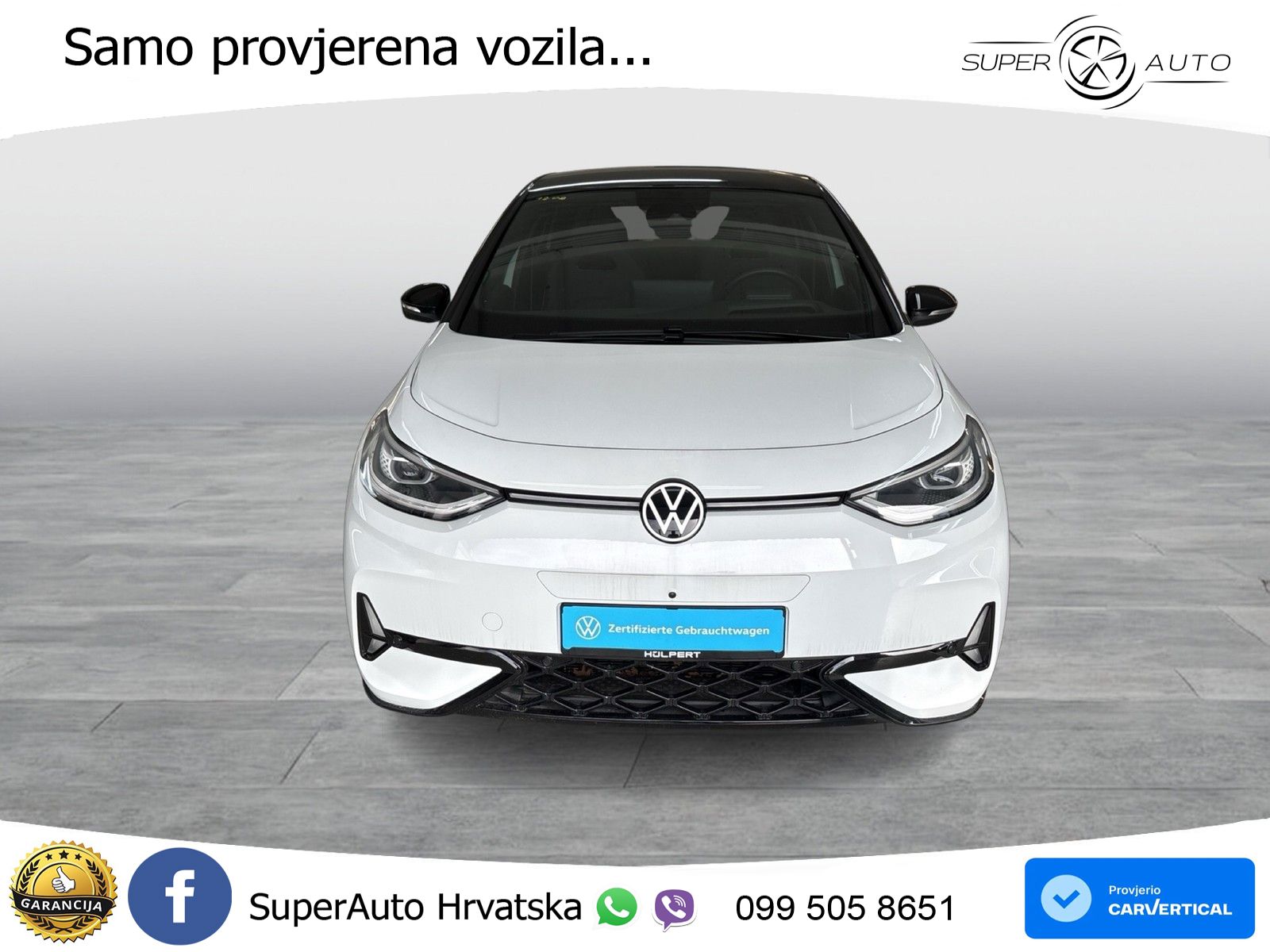 Volkswagen ID.3 GTX Performance 84 kWh (326 KS) LED+GR SJED+ACC