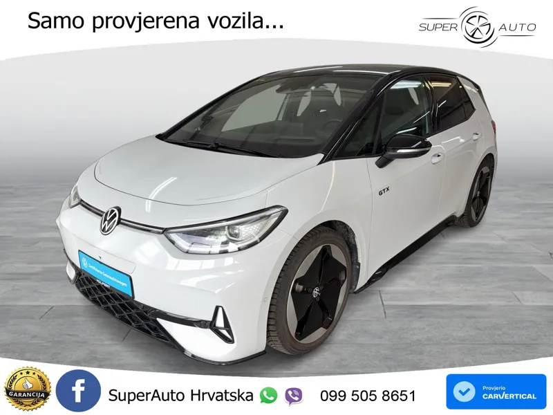 Volkswagen ID.3 GTX Performance 84 kWh (326 KS) LED+GR SJED+ACC