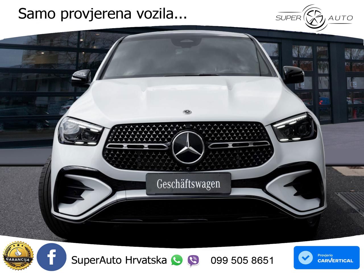 Mercedes GLE Coupe 300d (269 ks) EQ Boost 4MATIC 9G-TRONIC AMG LED+GR SJED+ACC