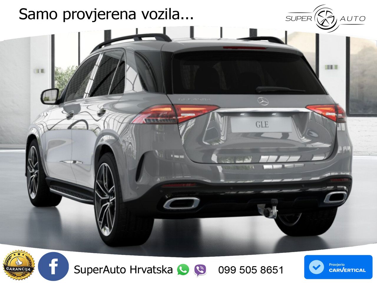 Mercedes GLE 450d (367 KS) EQ Boost 4MATIC 9G-TRONIC AMG LED+GR SJED+ACC