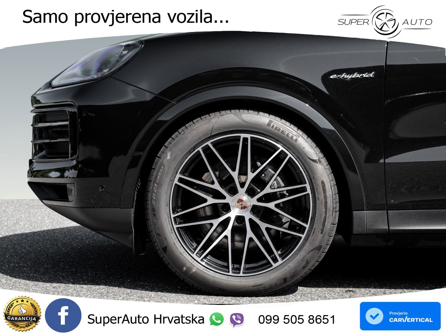 Porsche Cayenne 3.0 V6 (470 KS) E-Hybrid Tiptronic S