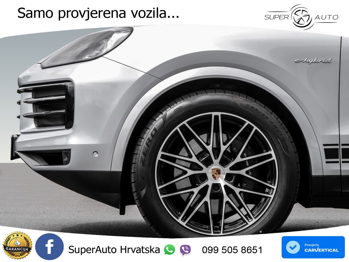 Porsche Cayenne 3.0 V6 (470 KS) E-Hybrid Tiptronic S