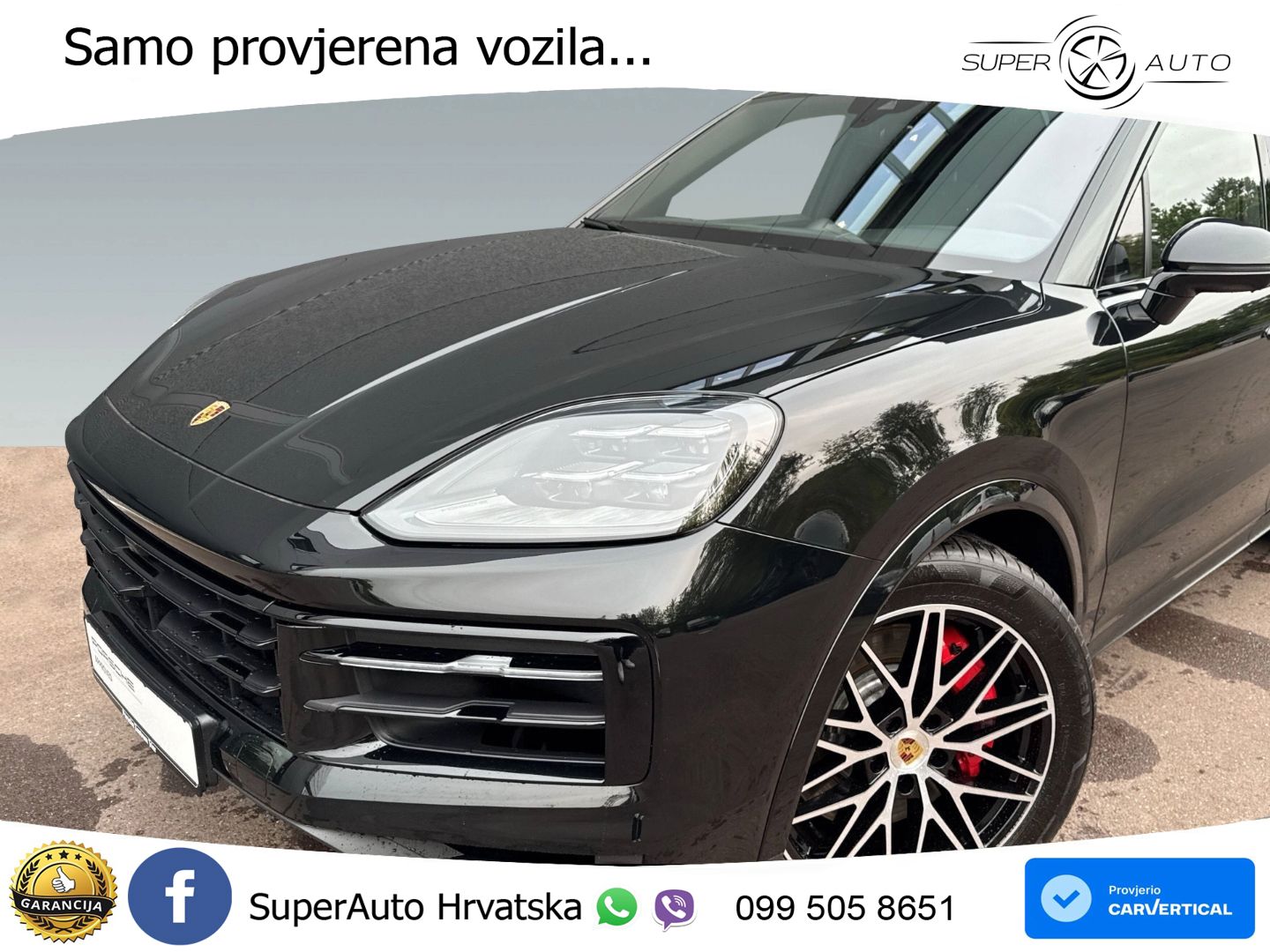 Porsche Cayenne S 4.0 V8 (474 KS) Tiptronic S