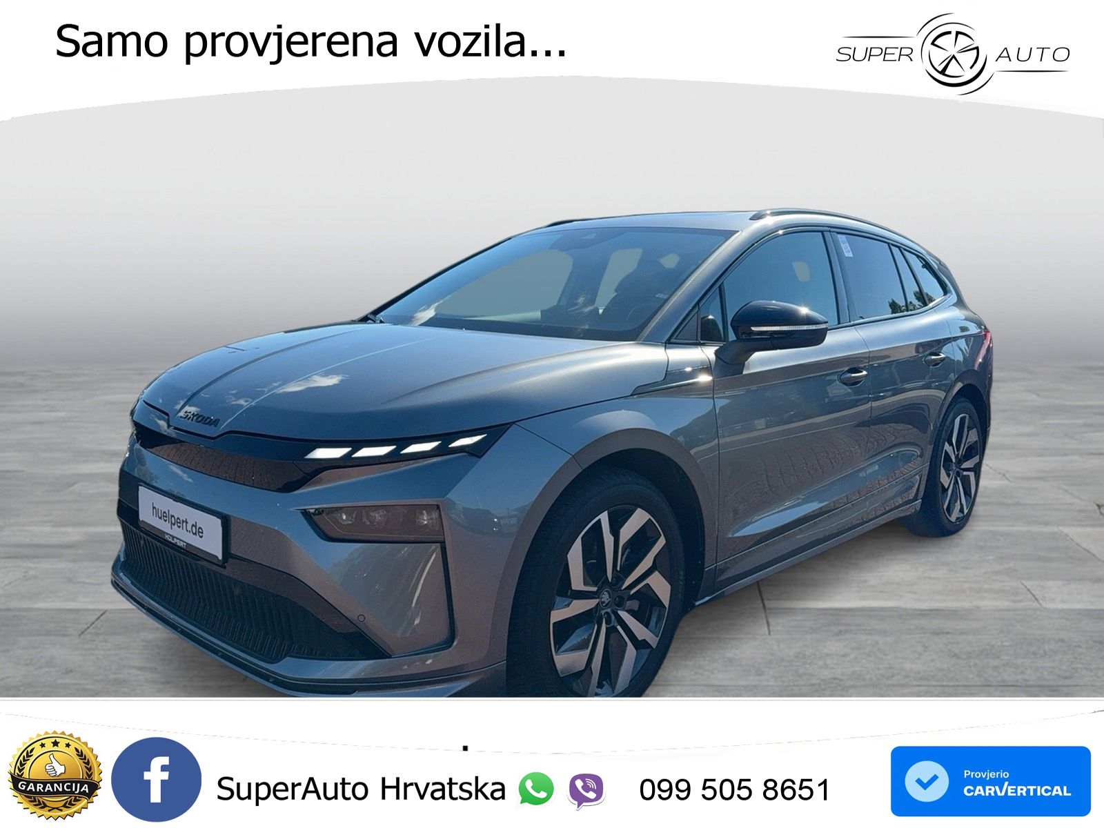 Škoda Enyaq 85 82 kWh (286 KS) SportLine LED+GR SJED+ACC