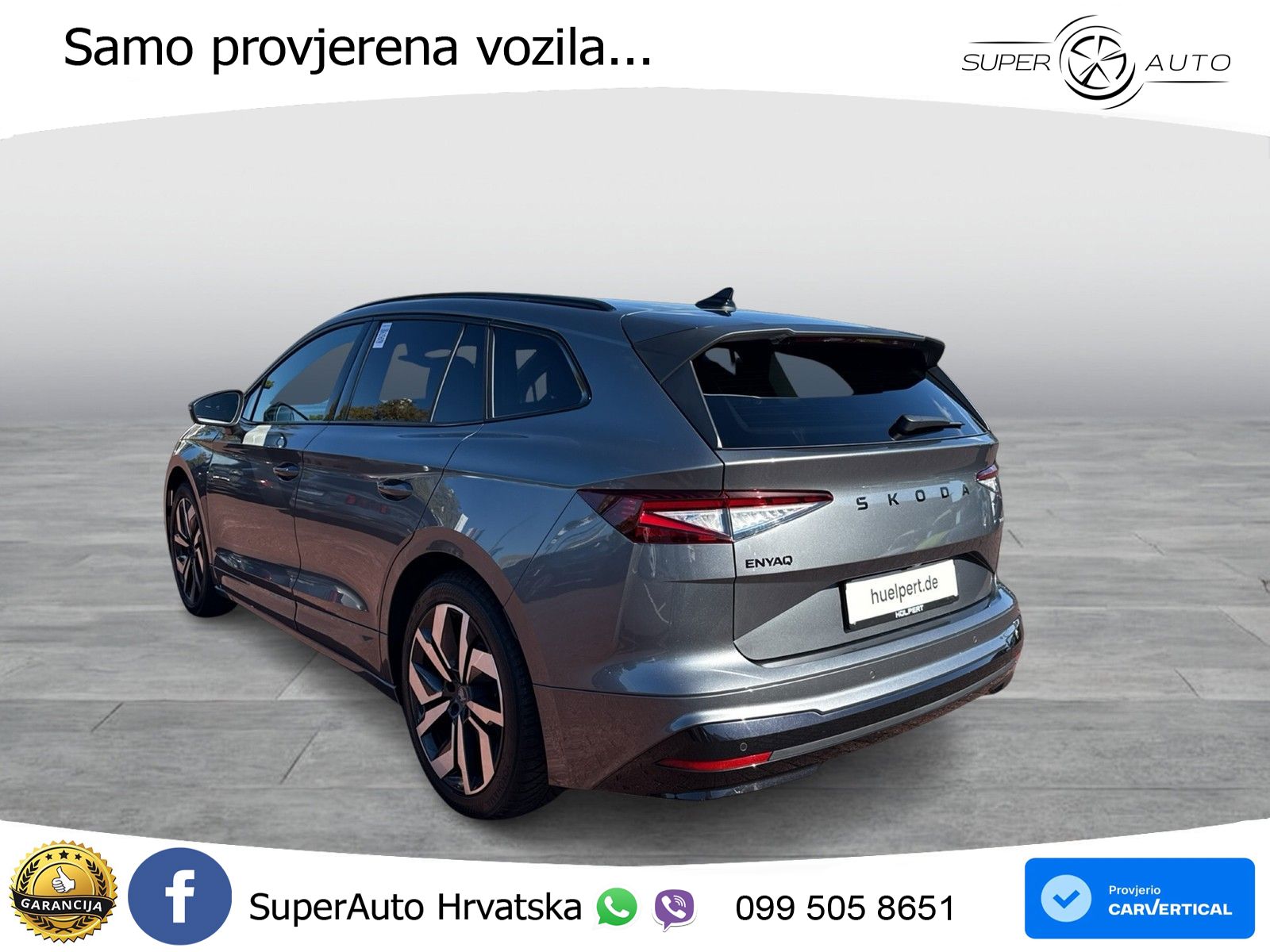 Škoda Enyaq 85 82 kWh (286 KS) SportLine LED+GR SJED+ACC