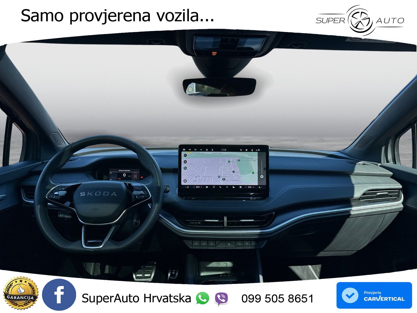Škoda Enyaq 85 82 kWh (286 KS) SportLine LED+GR SJED+ACC